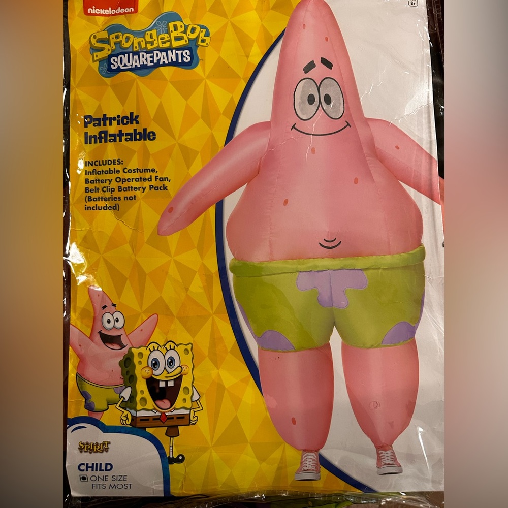 Halloween costume Patrick from Sponge Bob